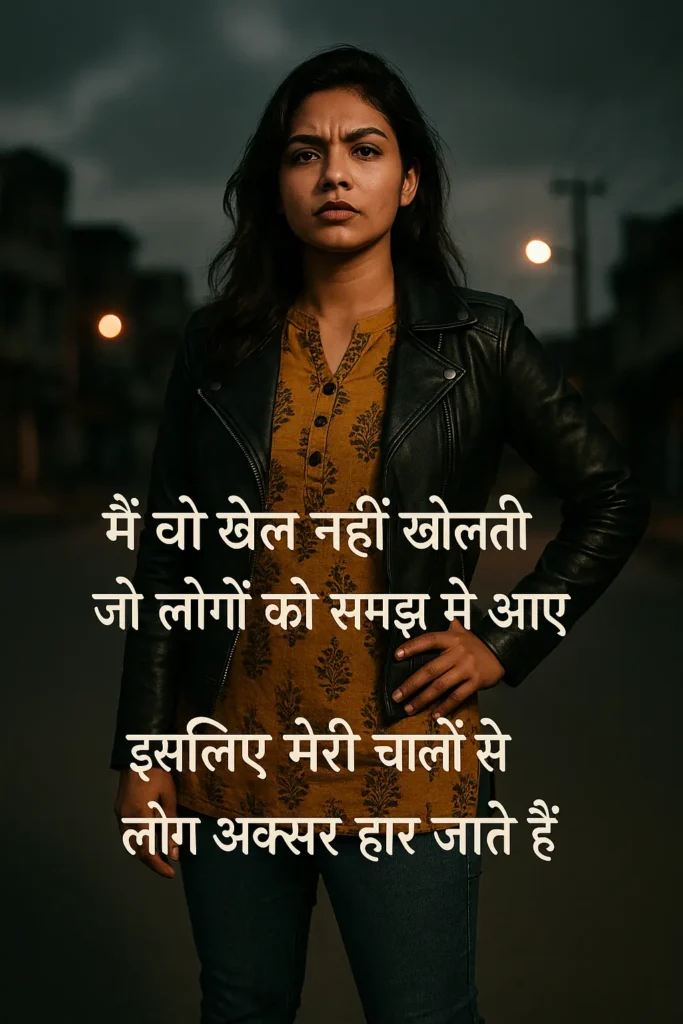 बिंदास गर्ल शायरी
